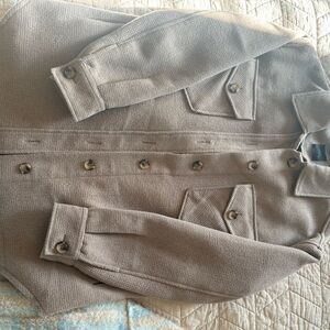 RD Beige Textured Jacket/Shacket